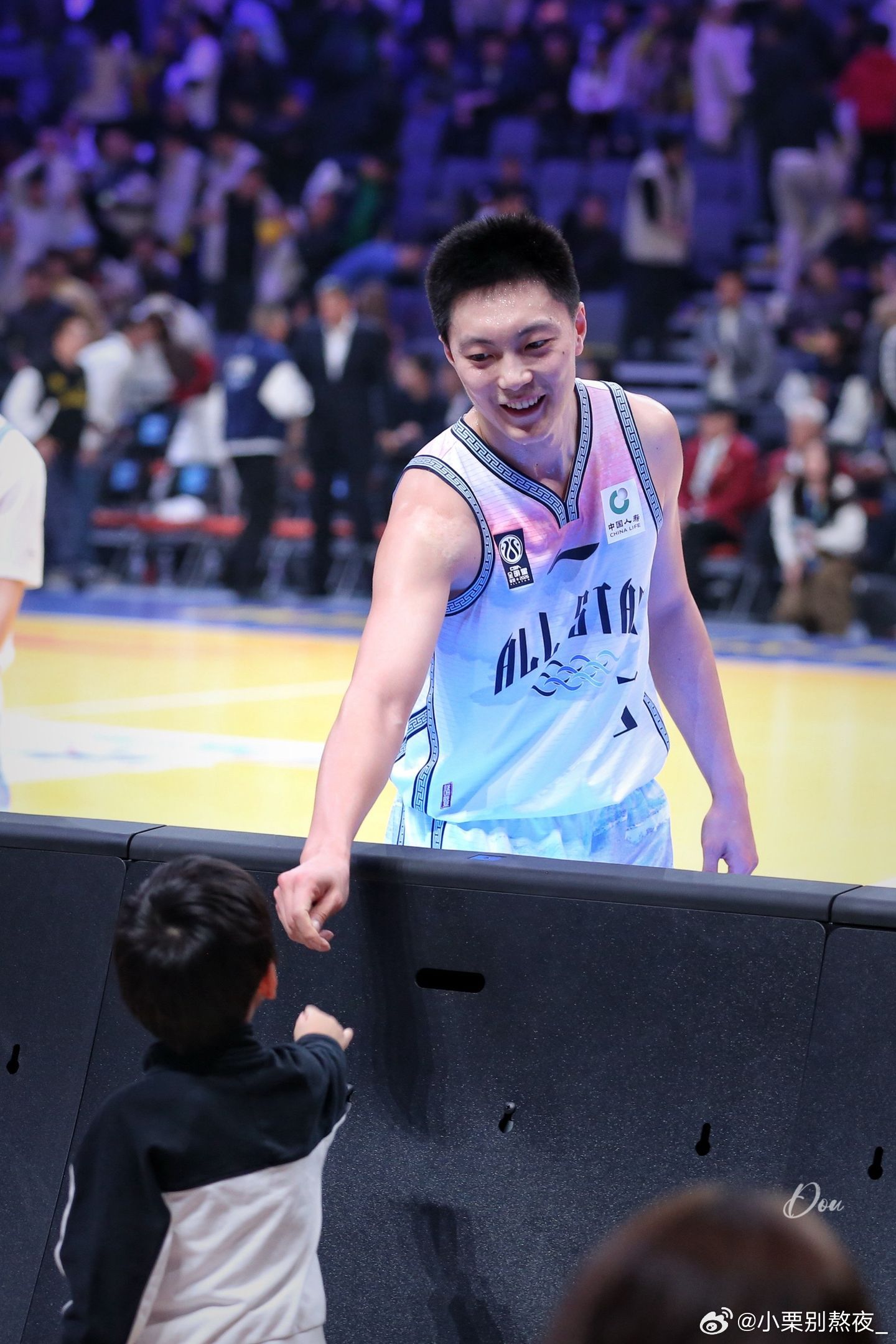 胡明轩🐯涂涂组合！晚安胡明轩2026cba全明星周末 （图源:见水印来自dy）