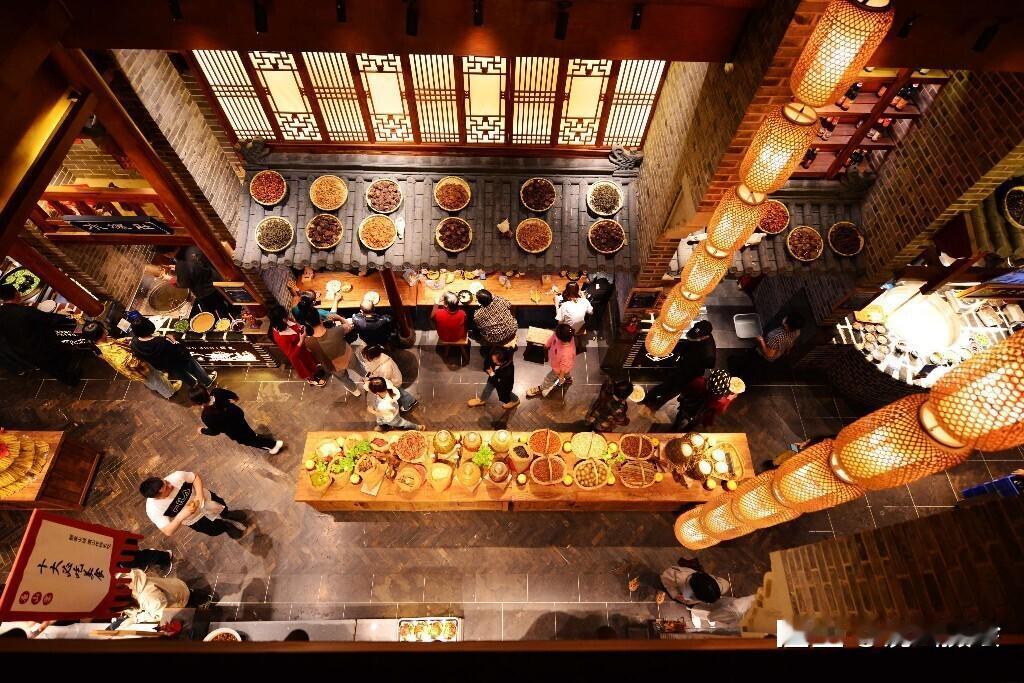 2021年6月2日，河北唐山市“唐山宴饮食文化博物馆（唐山宴）”的特色环境。唐山