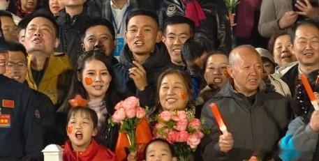 神二十一航天员出征仪式神舟二十一号载人飞行任务航天员乘组出征仪式在酒泉卫星发射中