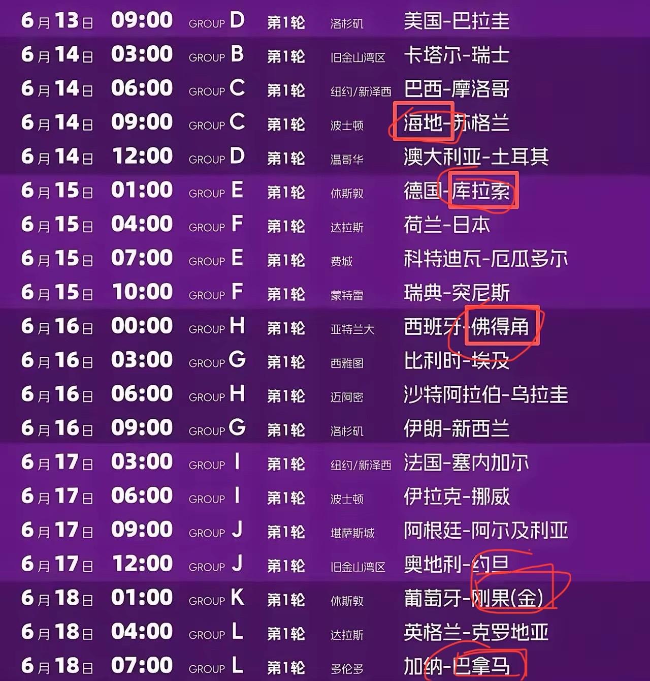 美加墨世界杯拉开帷幕。
瞅了眼对阵表，原本上火疼了两天、难受不已的智齿愈发疼痛！