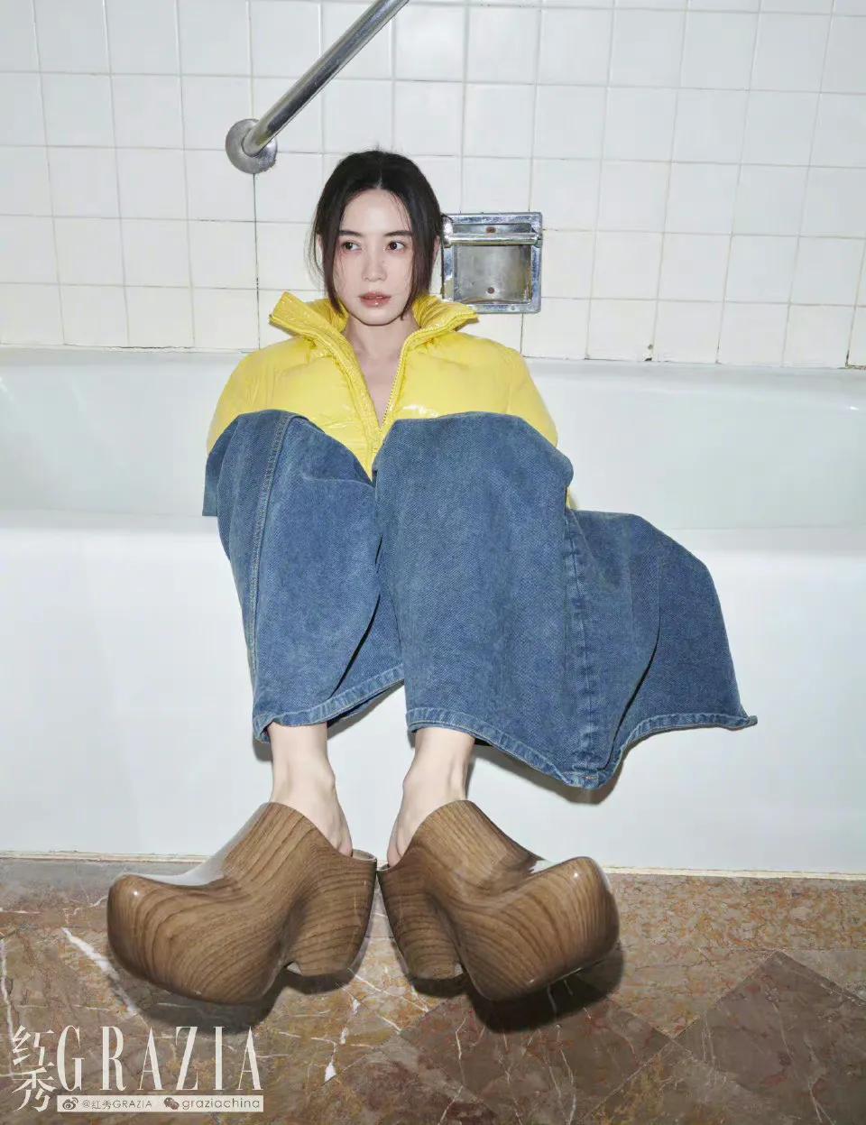 宋佳的鞋子底子有多厚？