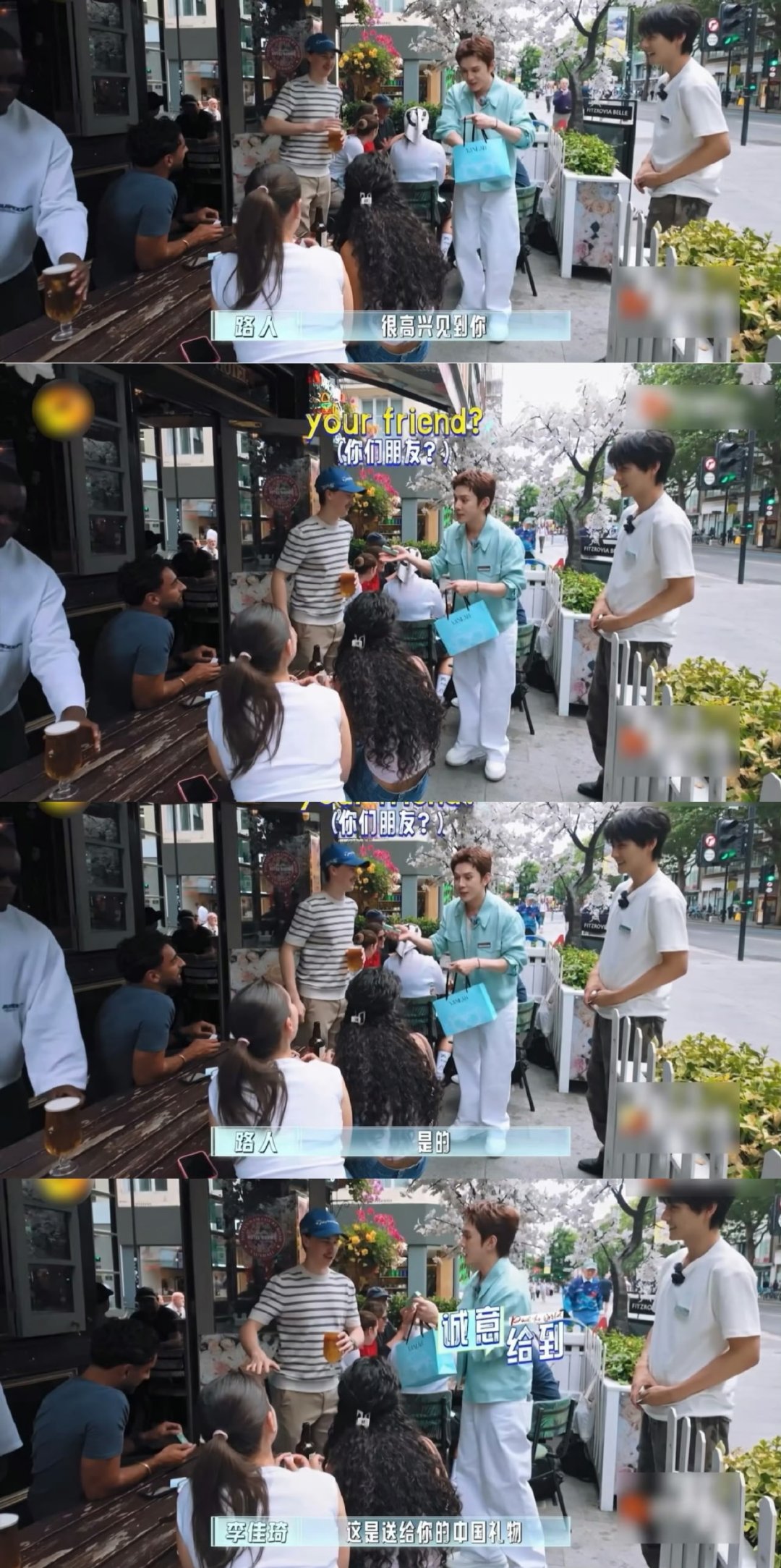 李佳琦说沟通的技巧是真诚李佳琦没有技巧全靠诚意 李佳琦对外地推名场面，散装英语也