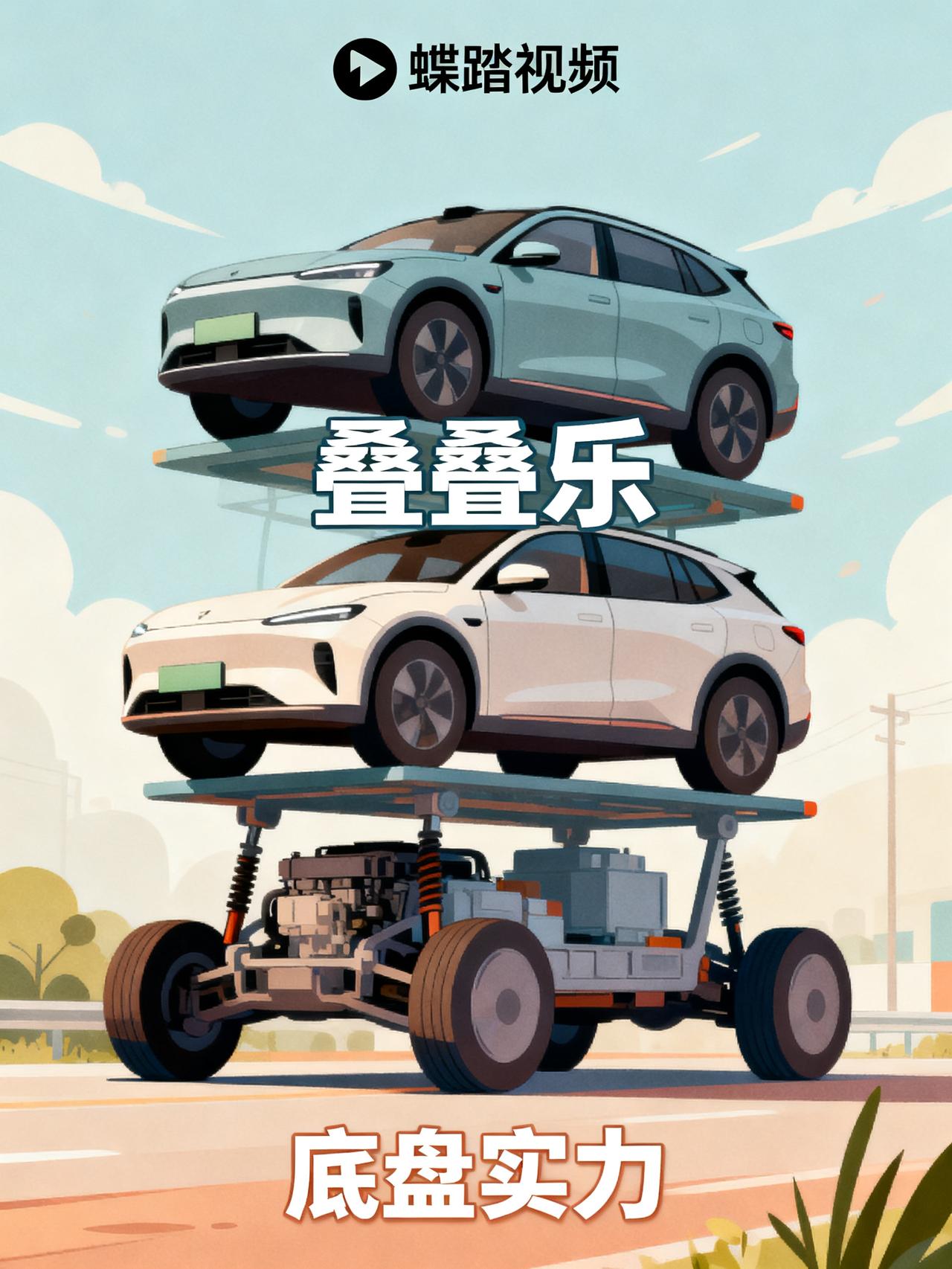 岚图叠塔翻车？其实是国产车集体抄作业！
某国产车企刚发的爆火蝶踏视频被全网追着骂