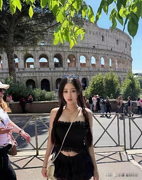 网红模仿王思聪女友懒懒的穿搭妆容，就连拍照姿势都一模一样，这个赛道好有门槛竞争力