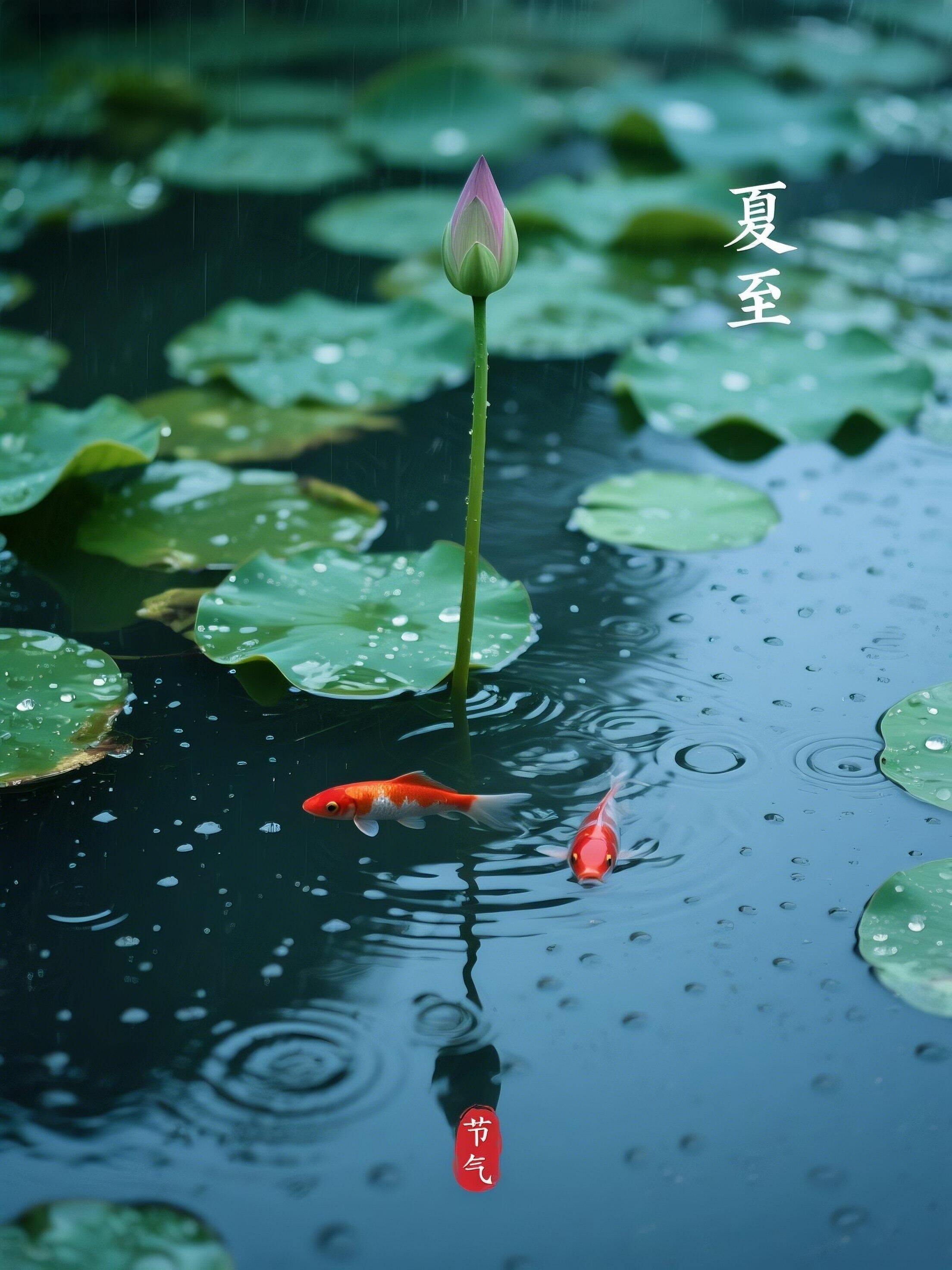 夏至连雨不知春去，一晴方觉夏深。 福州