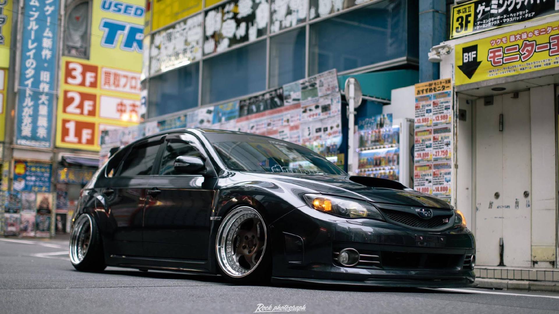 斯巴鲁翼豹WRXSTI 日本风情画