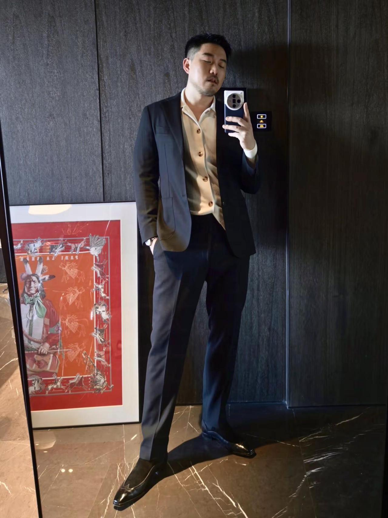 男人的穿搭，简简单单～到了冬天就这么穿 男士穿搭