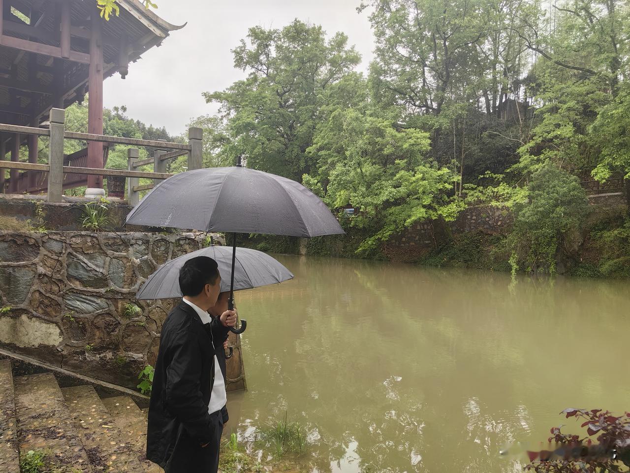 一早被大雨吵醒，心里咯噔一下
早上睁开眼，听见外面雨跟倒水一样。查了下天气，好家