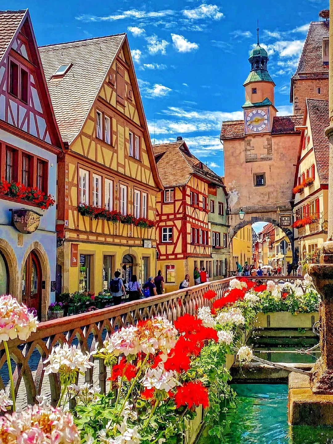 欧洲旅行🇩🇪德国必打卡的中世纪童话小镇！