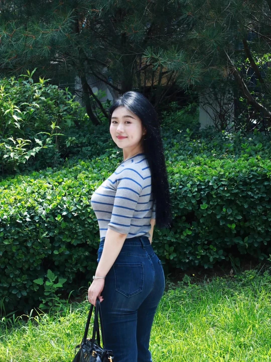 写真 | 牛仔裤真的顶级，挡不住的白月光，冻结了时光