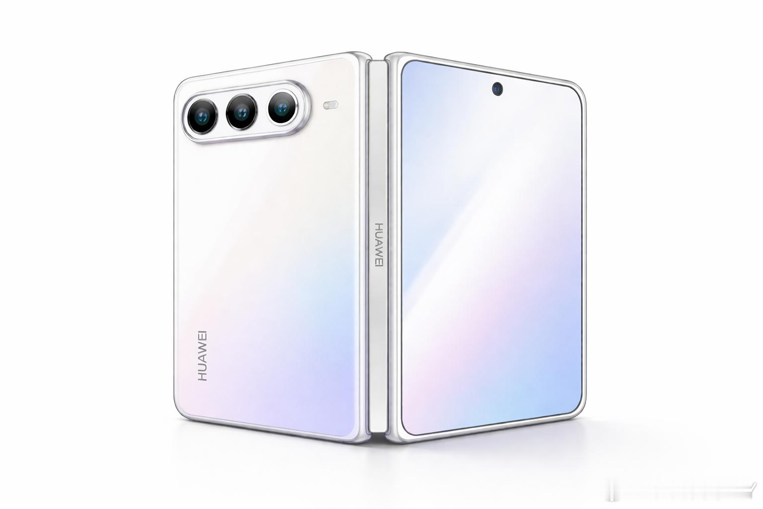 华为大阔折设计图曝光跟小阔折一比，大阔折真的赢麻了！外屏更大更实用，不用老展开，