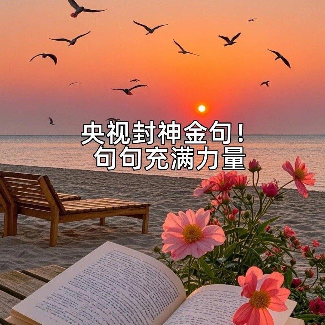 1. 各自赶路，顶峰相见。2. 种自己的花，爱自己的宇宙。3. 追光的人，终会光