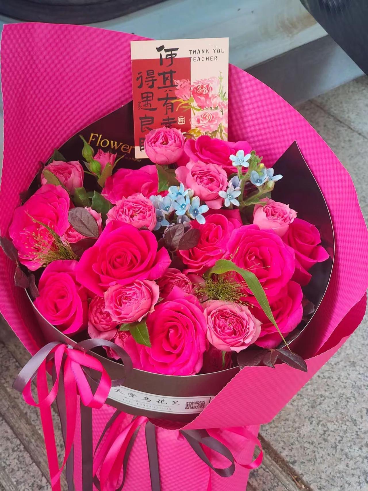 女生希望收到的花束 表白仪式感礼物