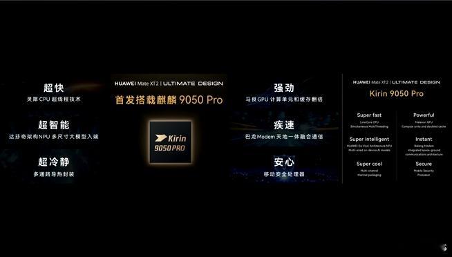 华为展翼三折叠及阔直板发布会华为时隔六年再次发布高性能芯片华为新三折叠全系搭载麒