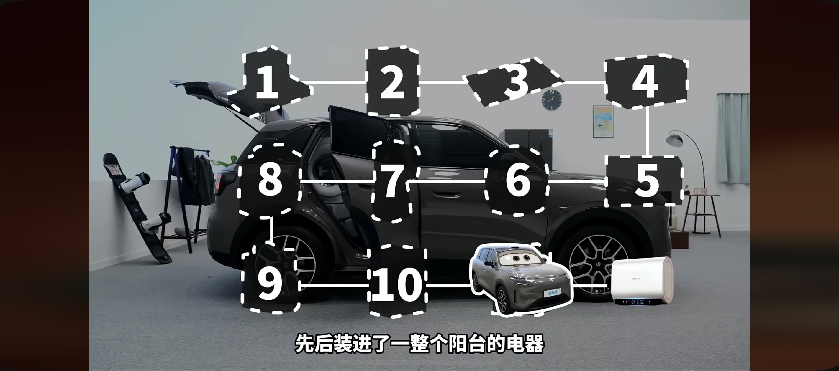 零跑a10 众所周知，内部空间这块零跑一直都很顶，量大管饱，这种级别的内部空间。