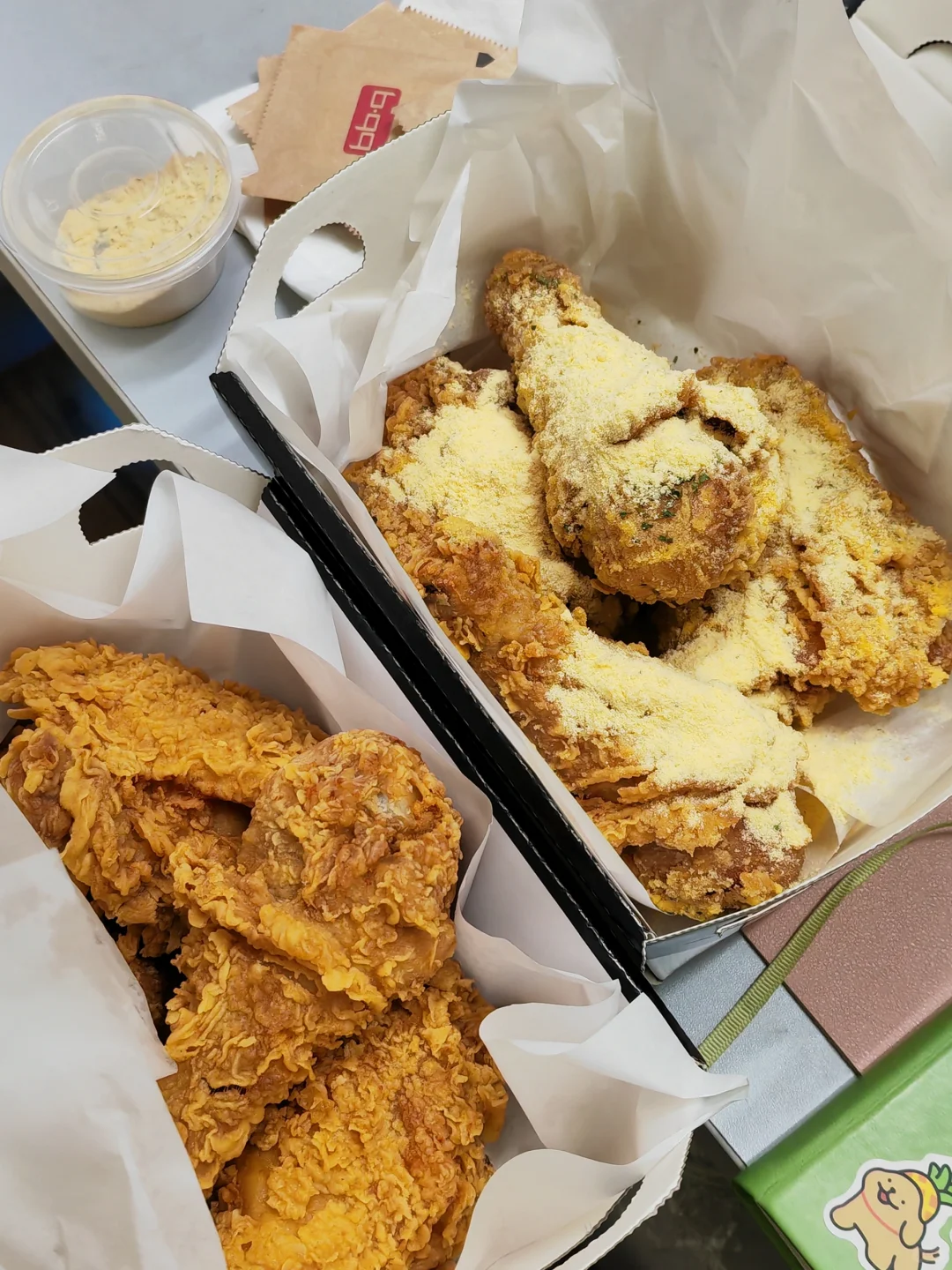 从来没吃过这么好吃的炸鸡！！