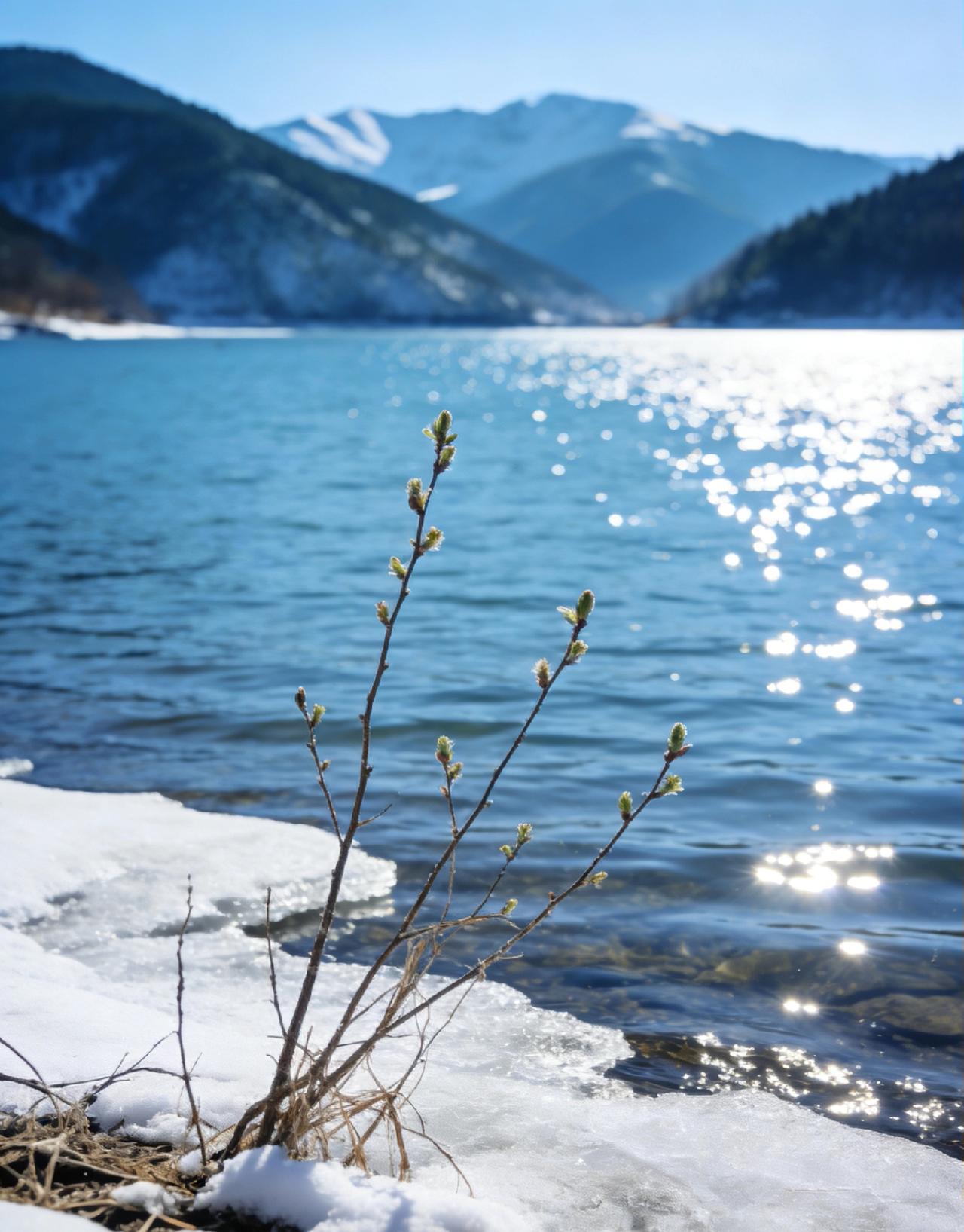 上联：冬去山明水秀，下联：春来鸟语花香
 
一副经典春联，藏尽四季流转的美好，上