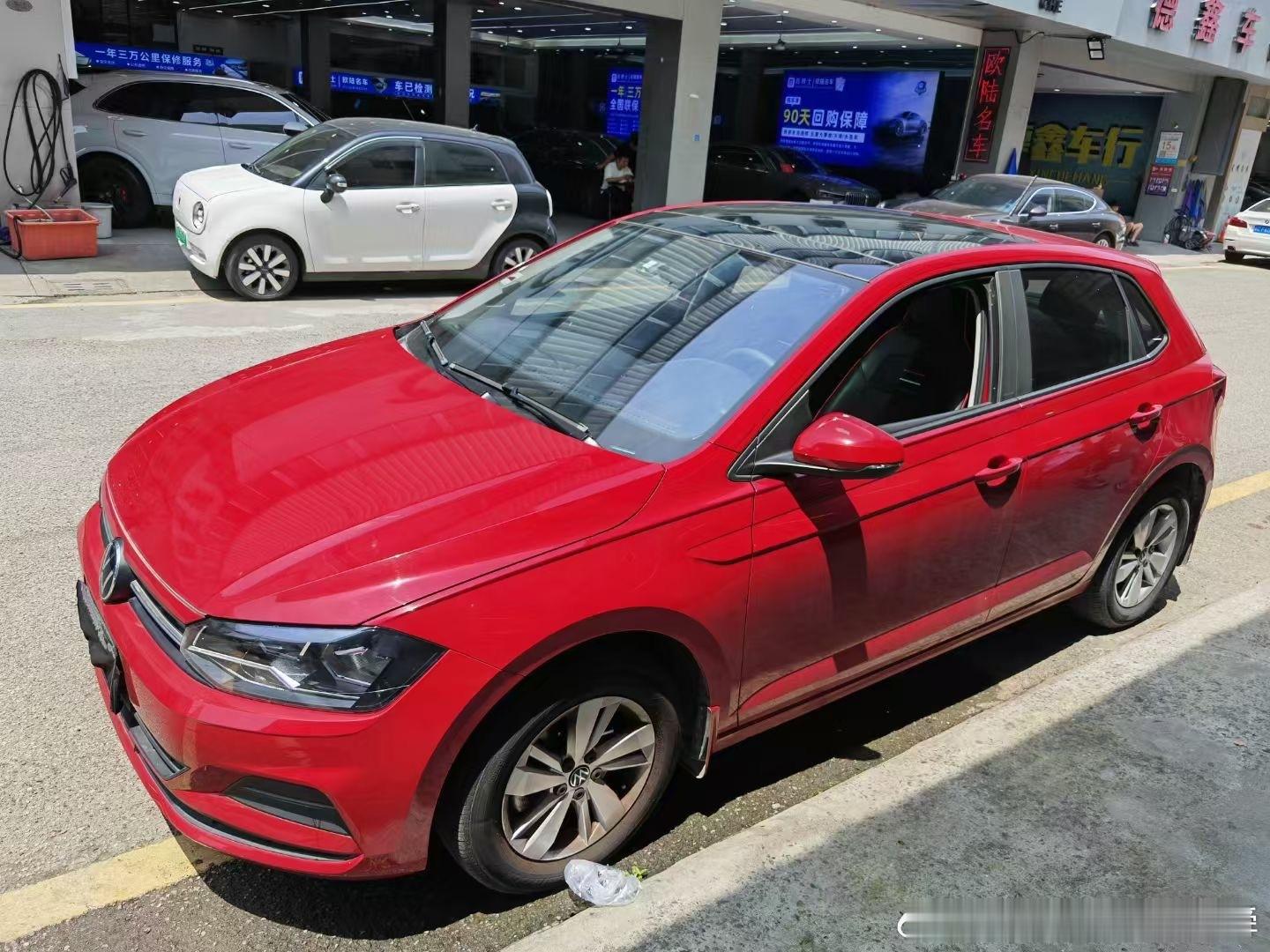 大众polo 1.5L 2021年上牌 行驶1.6万公里 小姐姐一手车 天窗 多