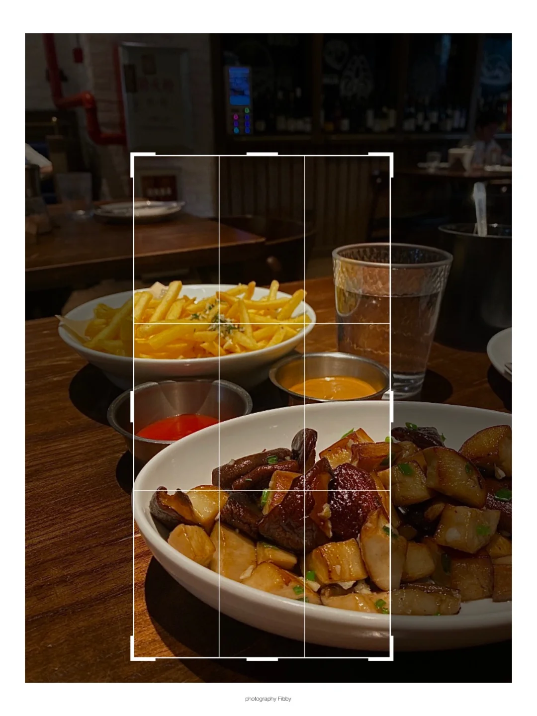 晚餐这样构图➕滤镜秒变高级氛围感美食海报