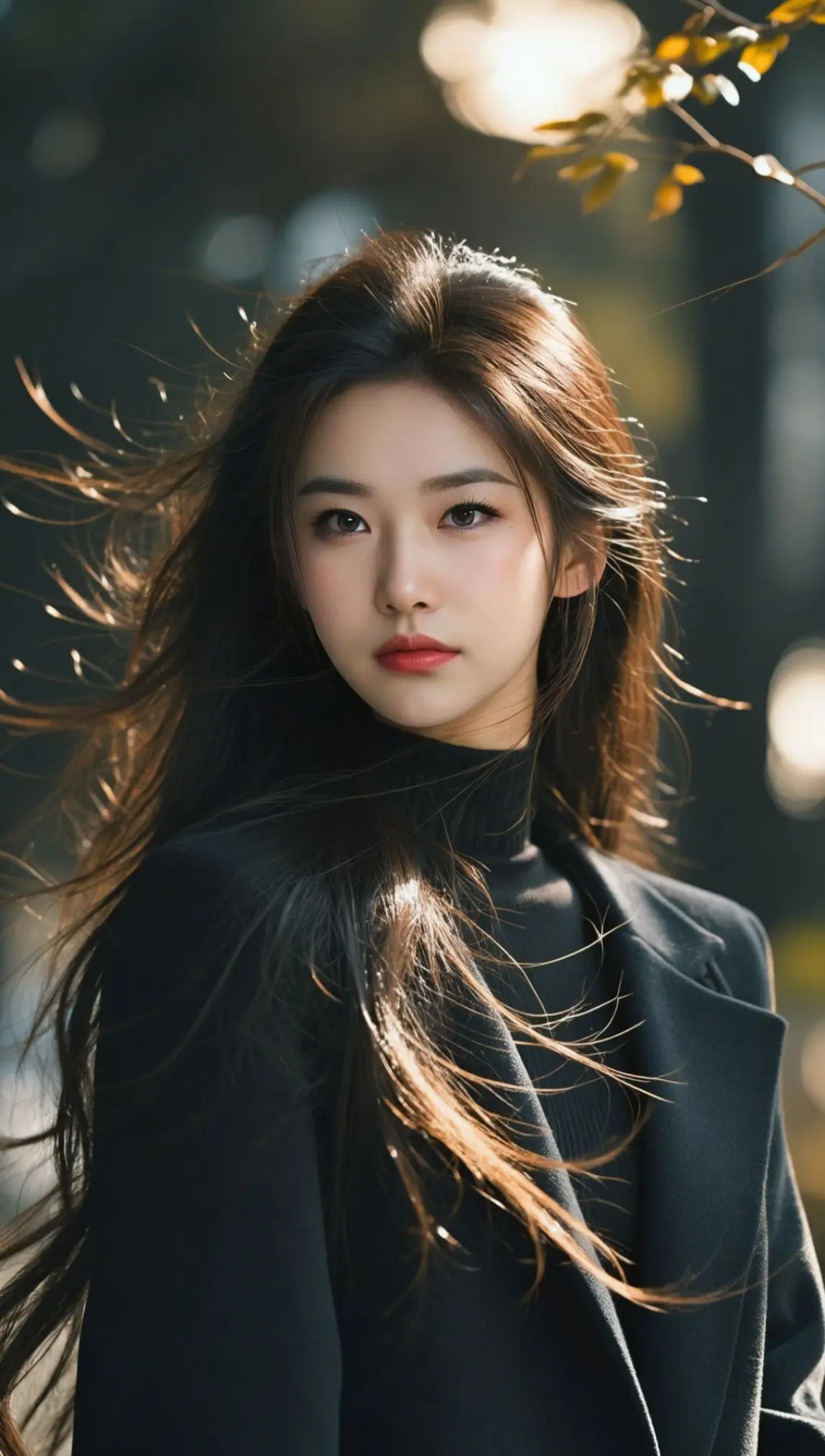 AI冷感光影写真 ai创作