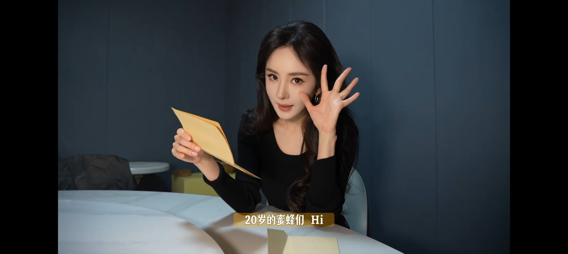 不缺席的手写信 幸福幸福幸福建议工作室把杨幂拼的豆送给我