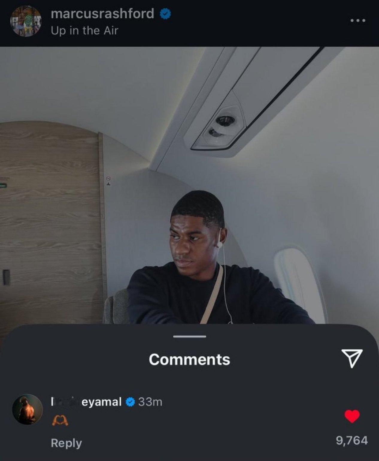 亚马尔欢迎拉什福德❤️💙🫶🏾拉什福德加盟巴萨热点现场拉什福德租借加盟巴萨 