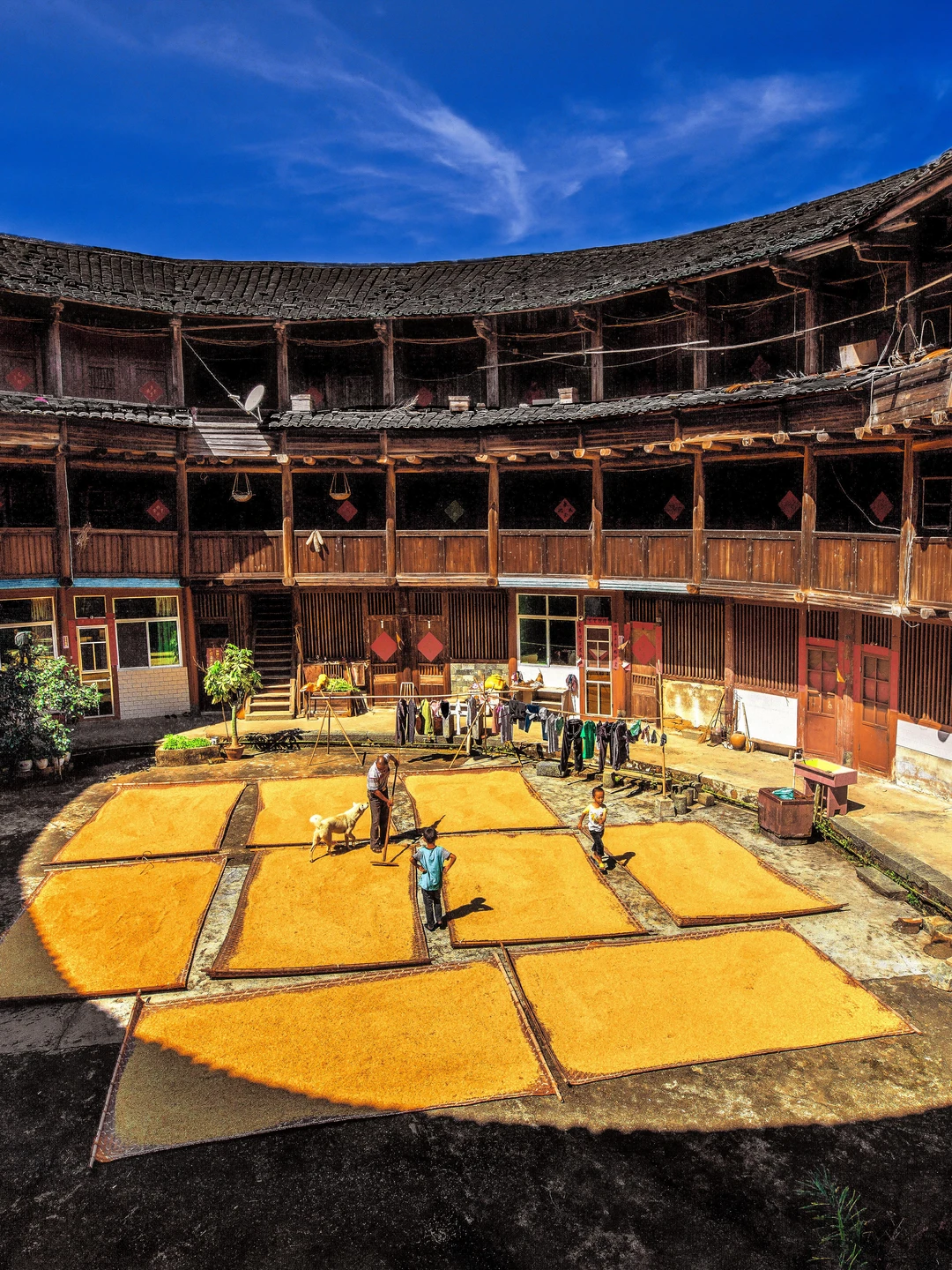 春节场景观察：南靖土楼