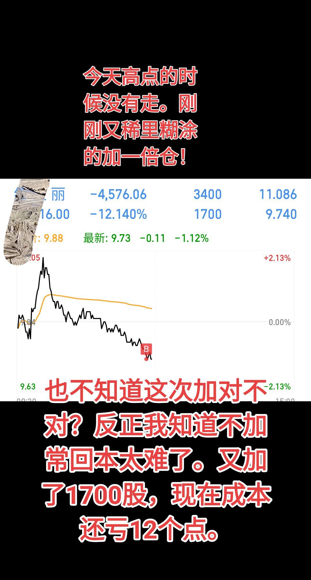 我感觉到我就是胡乱买。纯属瞎买。
