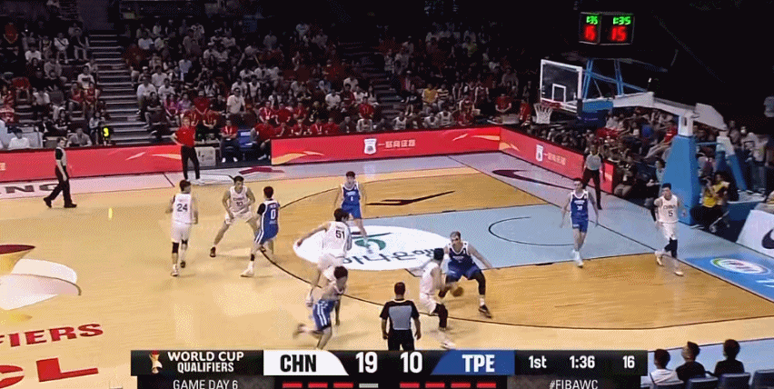 这比赛就应该是杨瀚森的舒适区了吧。中国男篮vs中国台北男篮