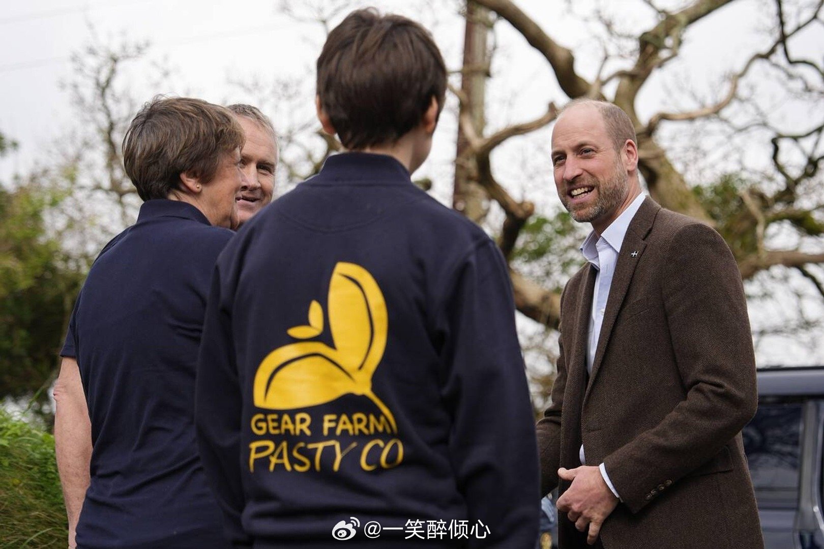 威廉王子  今天康沃尔公爵威廉王子在康沃尔庆祝圣皮兰节🇬🇧St Piran'