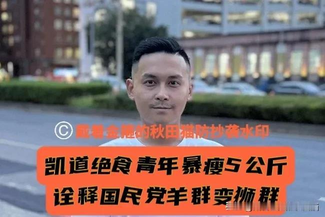 令凯道山呼海啸、让母亲心疼落泪！蓝营四位热血青年静坐暴瘦5公斤，出院隔天就开工，