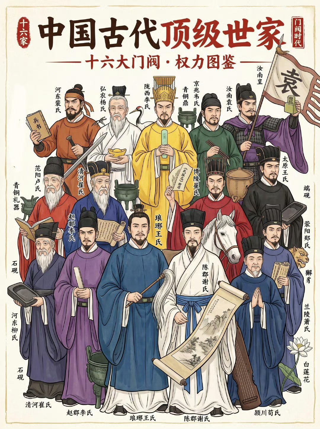 晴雨风说史晴雨风说史被黄巢、恒温团灭的“世家大族” 