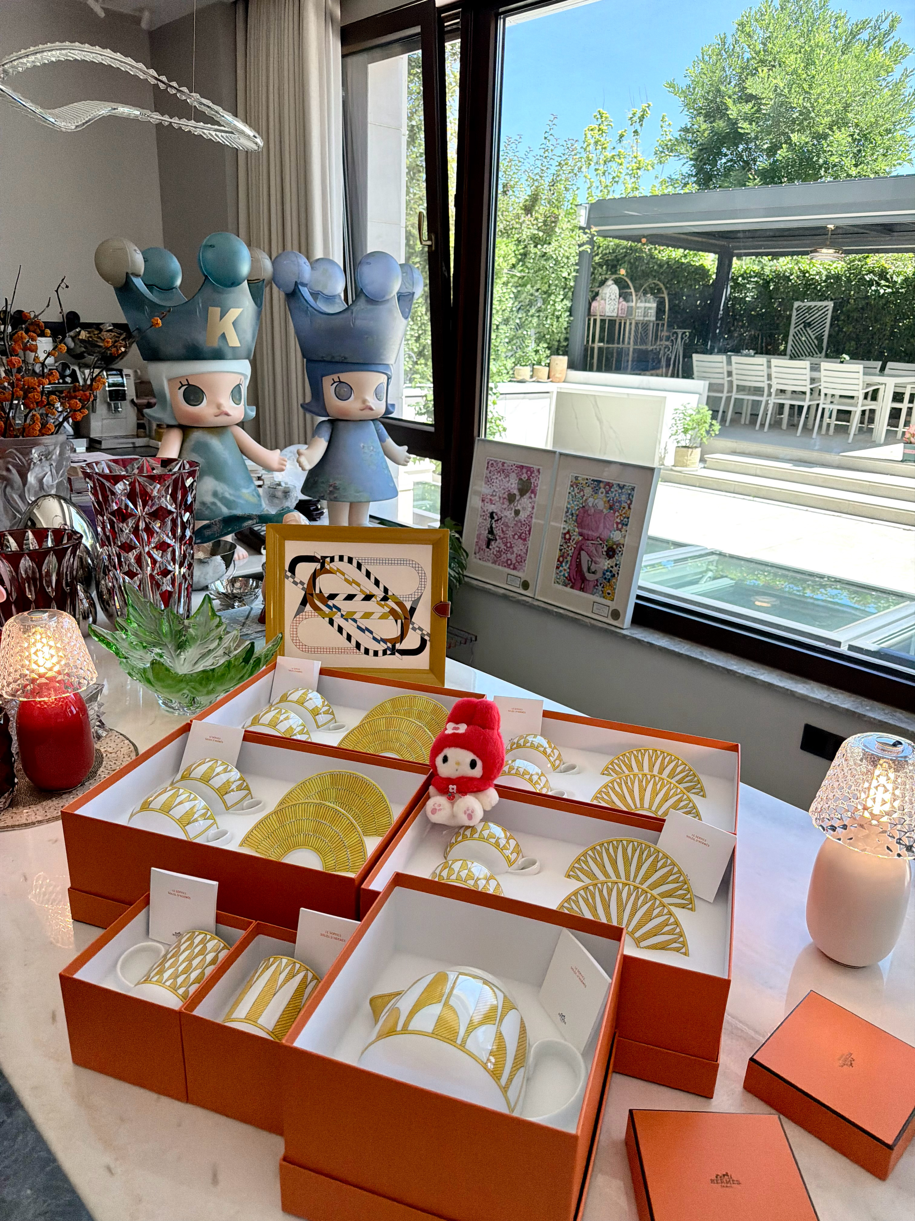 -又又又添置了许多太阳☀️系列餐具～看着就开心🥳喜欢被物质包裹住的感觉，小小的