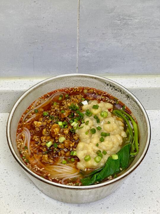 豌杂米线也太绝了吧，附详细做法～