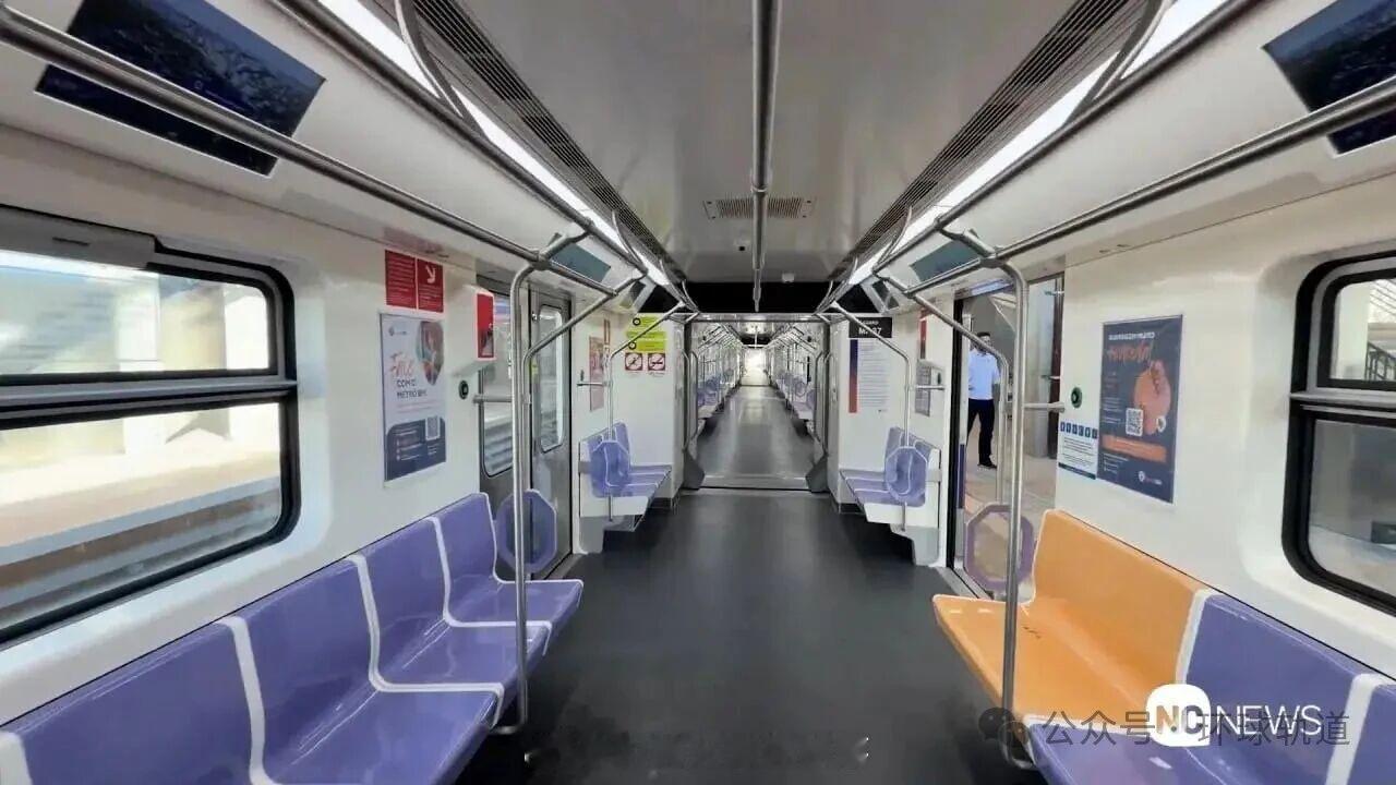 铁路头条【首列中车新车投入试运行，巴西贝洛奥里藏特地铁更新迈出关键一步】近日，巴
