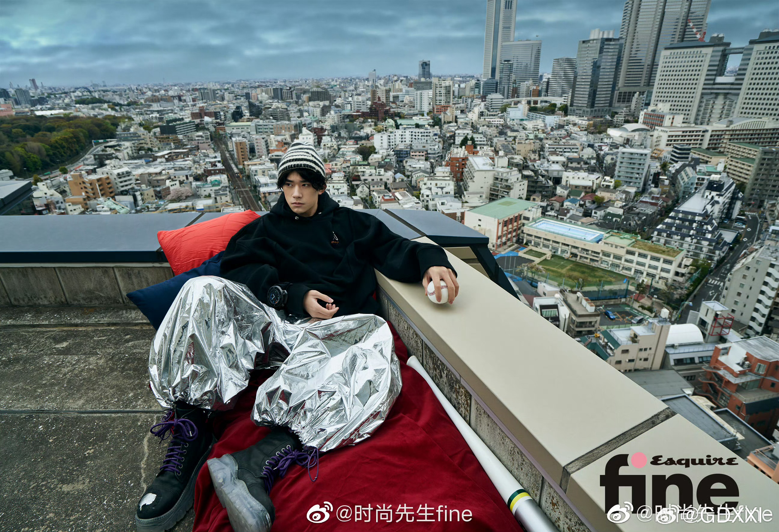 好潮的裤子，可以塞下一个我了