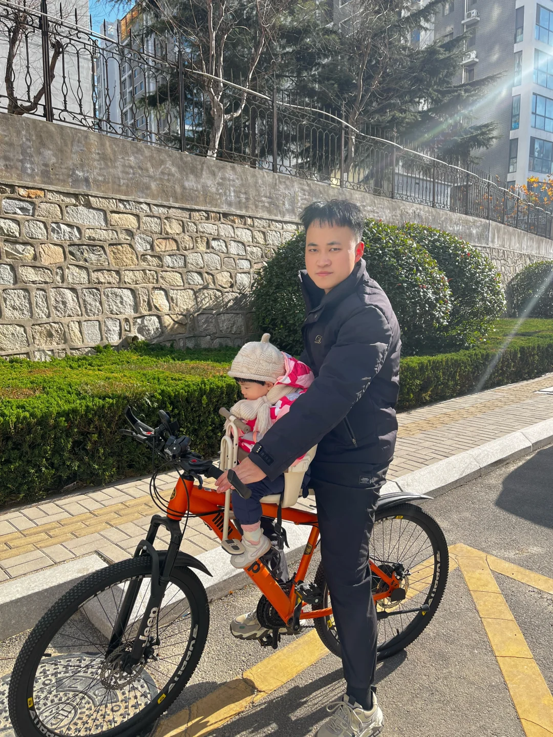 周末亲子时光｜冬天也不能阻止骑行的脚步
