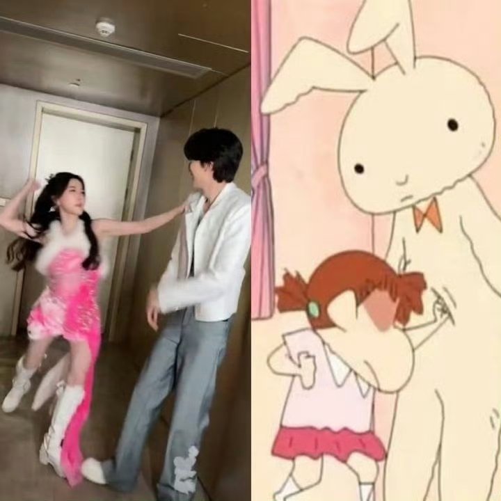 虞书欣妮妮塑 虞书欣内娱在逃妮妮！小脸蛋太可爱啦想捏[求关注][求关注] 