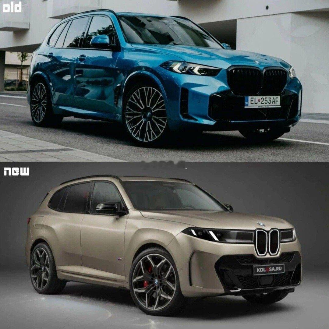 全新一代宝马X5渲染图发布，你觉得好看吗宝马x5