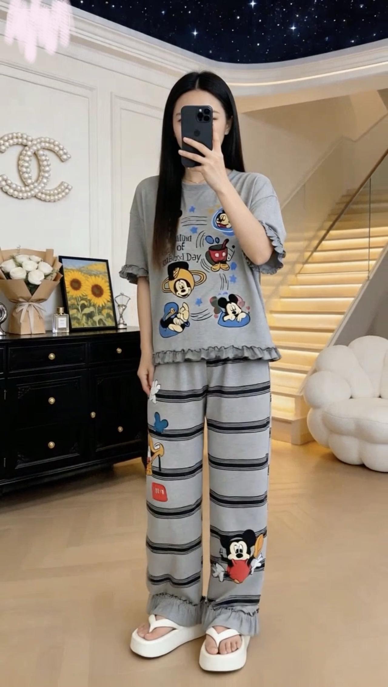 睡衣 睡衣穿搭 居家服 睡衣外穿