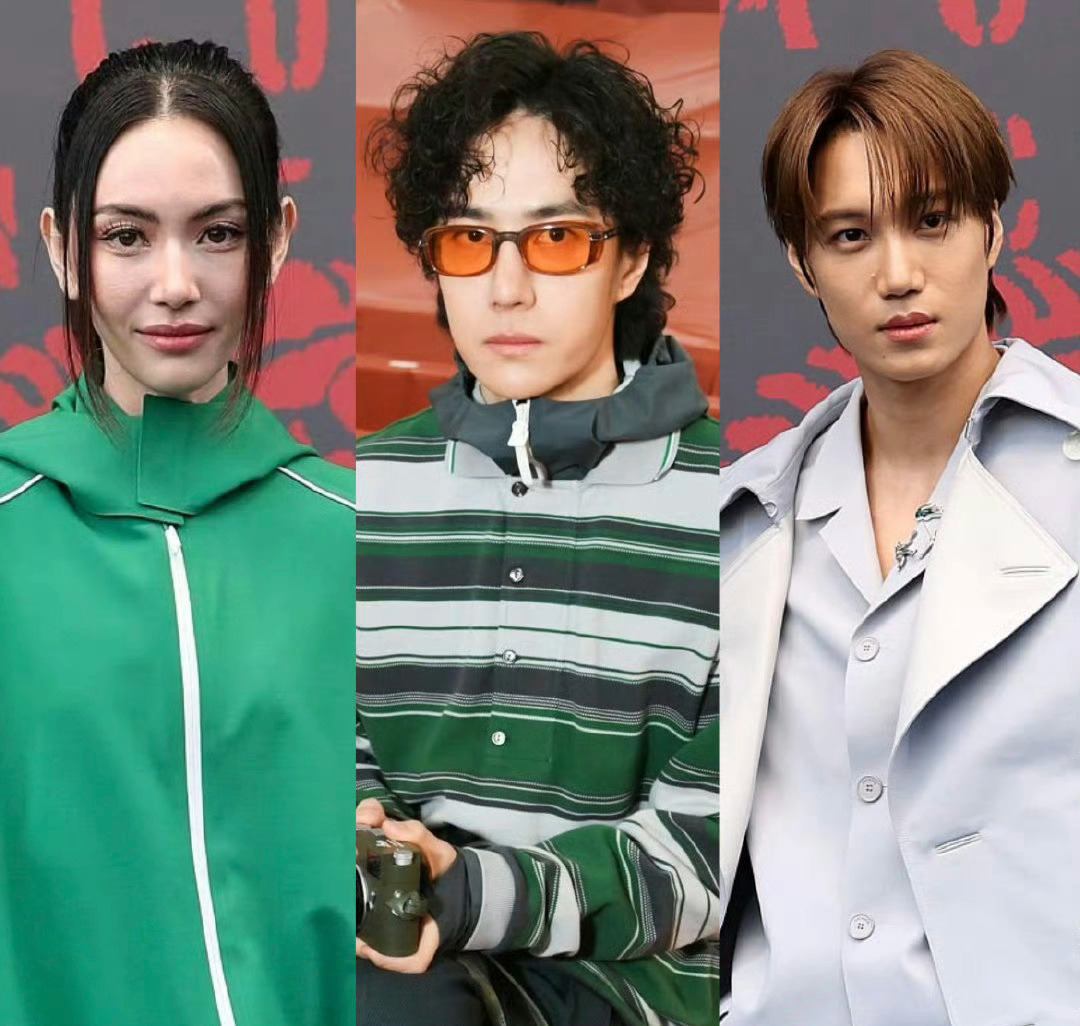 出席同品牌Lacoste大秀的Mai、Kai、王一博生图，谁状态最好？ 