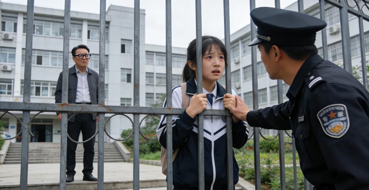 我给母校盖了2栋实验楼，女儿上学却被挡在门外，校长说：我们不要走关系的学生。隔天