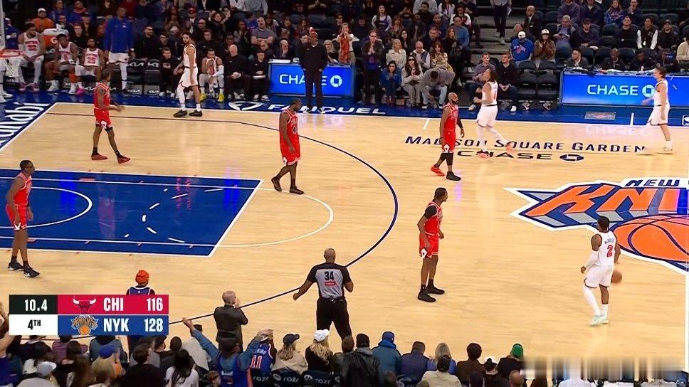 布伦森31分，尼克斯结束3连败，顺便终结公牛开赛5连胜。尼克斯：布伦森31分，唐