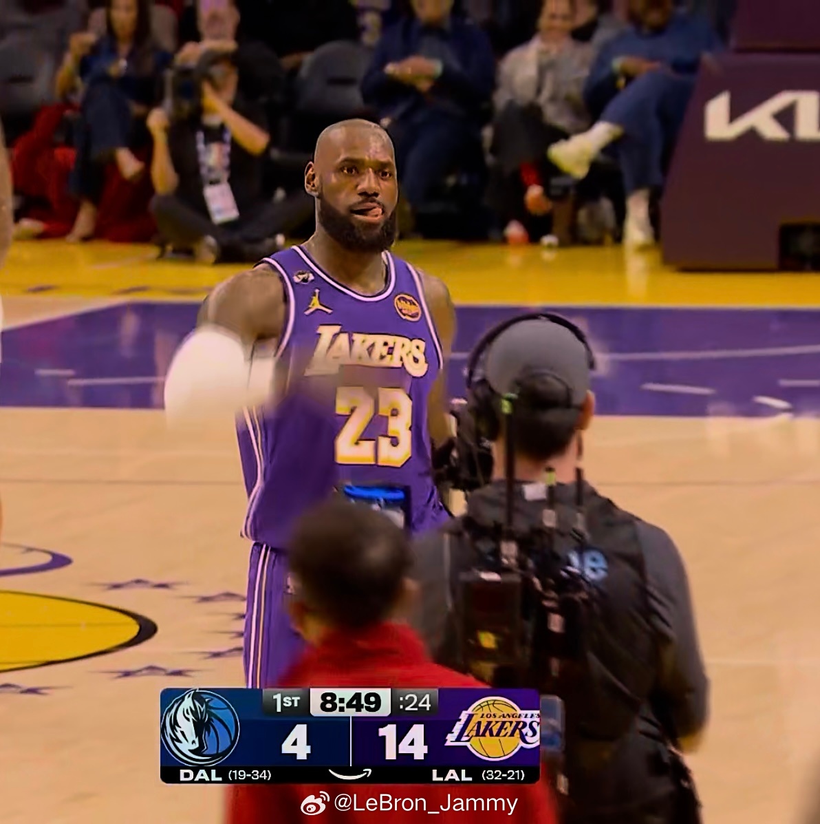 喂！你很拽啊独行侠vs湖人