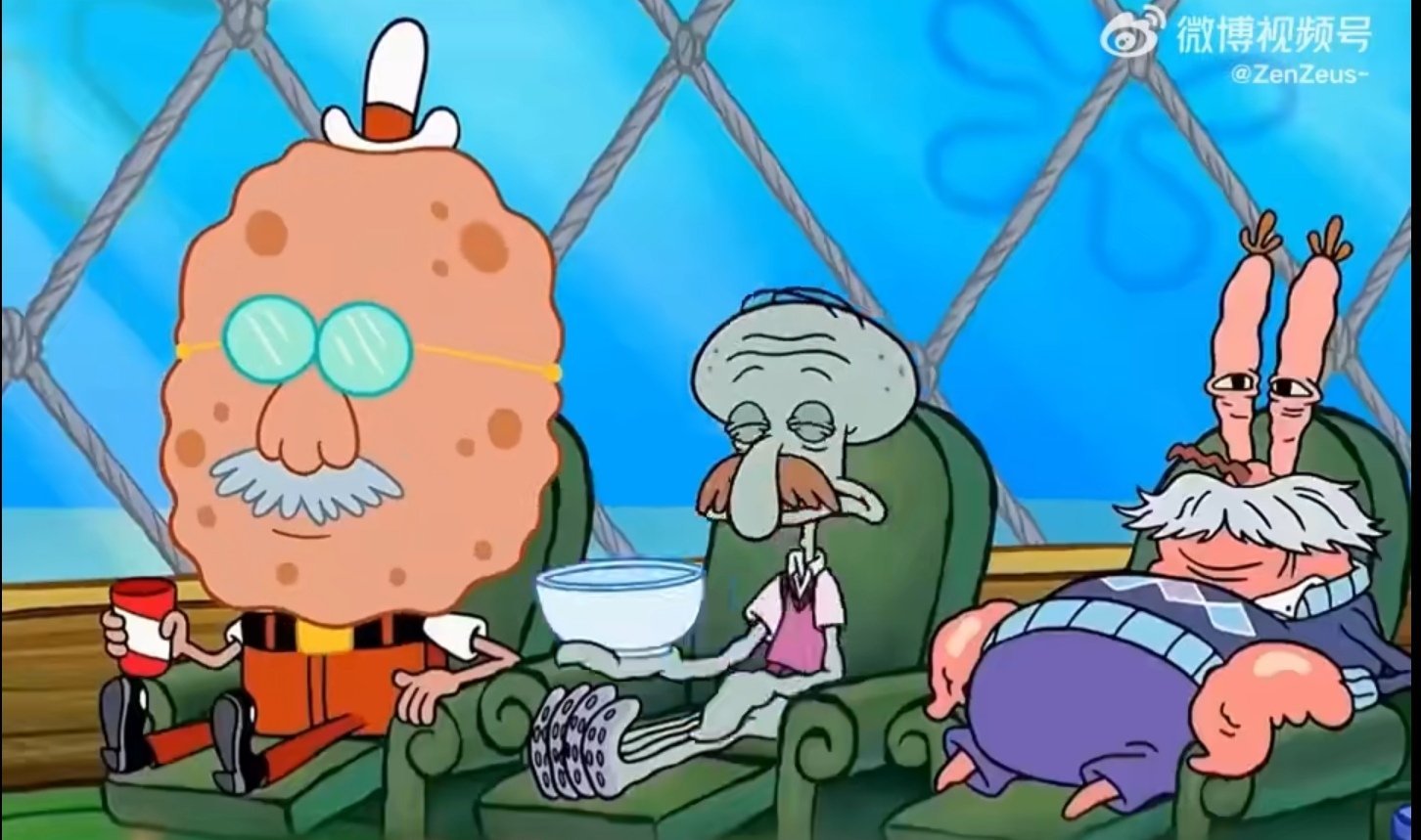 第一次见章鱼哥和蟹老板的爸爸妈妈 