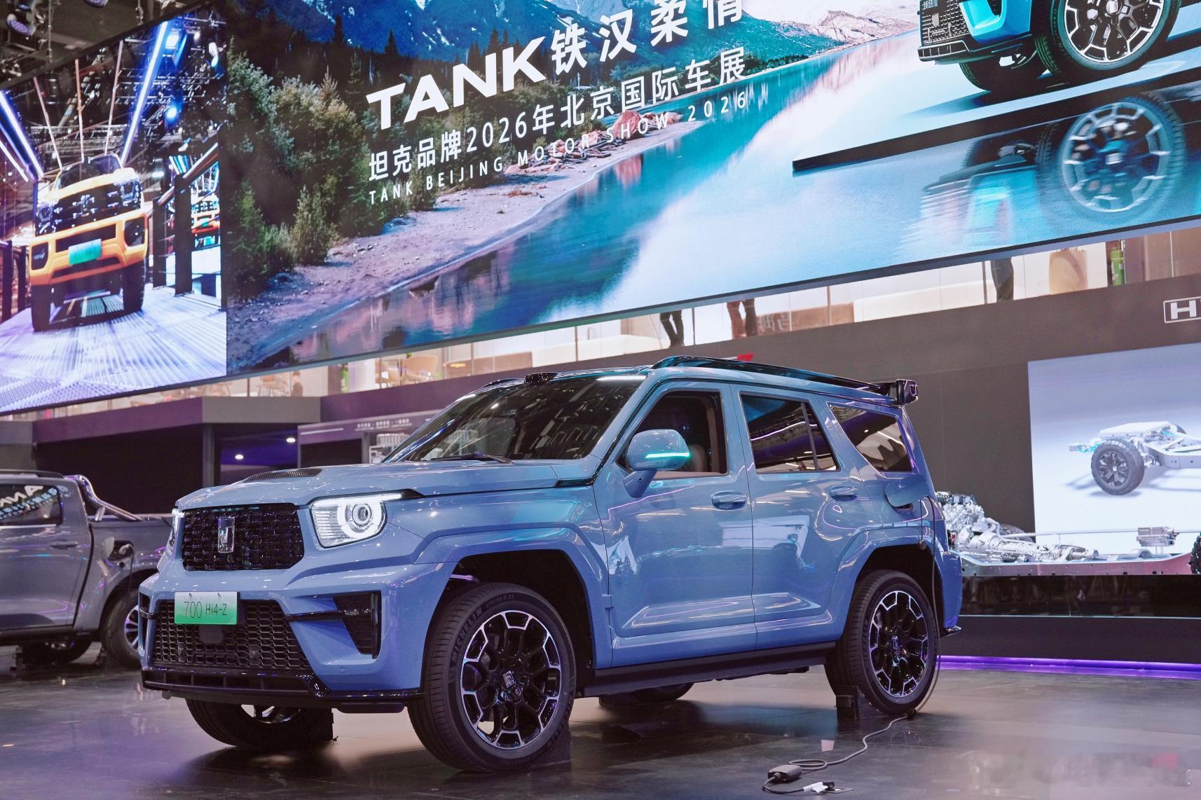 坦克铁汉柔情燃动2026北京车展 全新坦克700领衔定义全域豪华新标杆4月24日