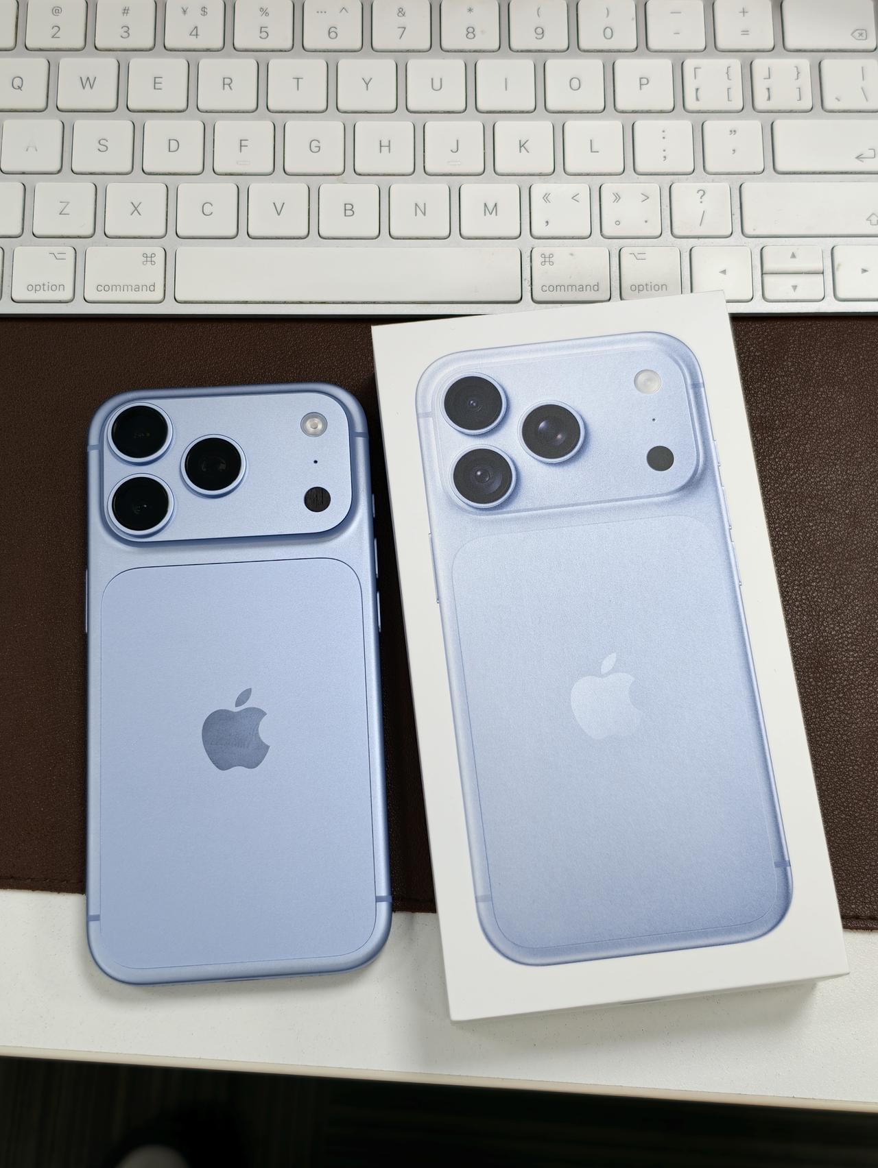 今年没人敢说iPhone18Pro不好看了吧
拿到iPhone 18Pro了，冰