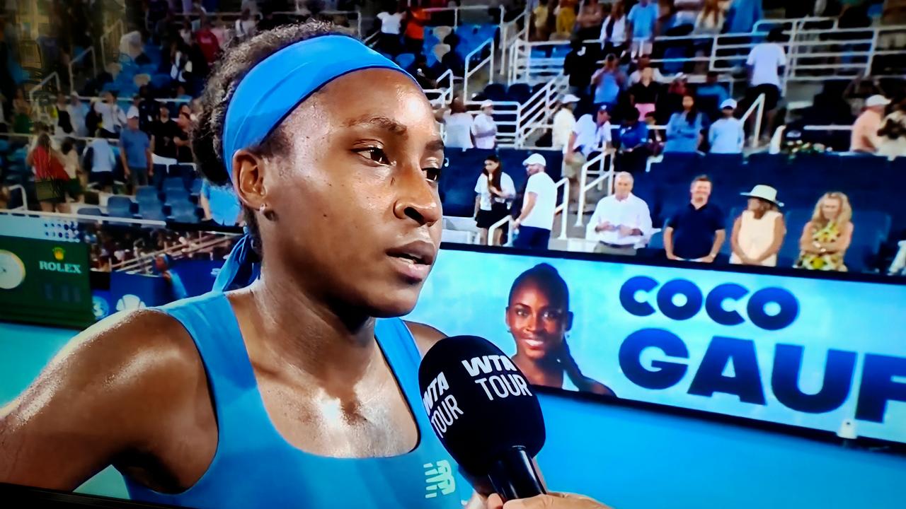 北京时间8月23日上午9:21至10:36，WTA1000辛辛那提站女单第二场半