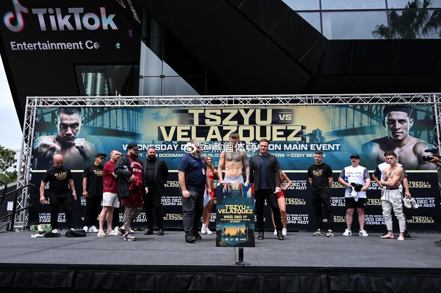 拳坛速递 看一下赛前称重结果👀：🇦🇺 萨姆·古德曼Sam Goodman-