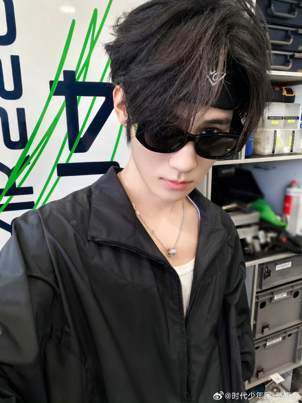 💚 张真源奔跑吧💚 张真源应援色二代唯一all绿 💚张真源 高光缔造者 后